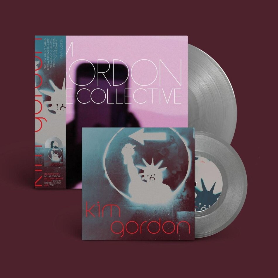 Kim Gordon (Sonic Youth) - The Collective Deluxe Edition, Silver Vinyl, LP + 7" Single