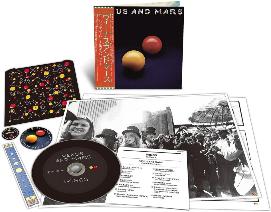 Wings (McCartney Paul) - Venus And Mars 2024 Reissue, Capitol, SHM-CD