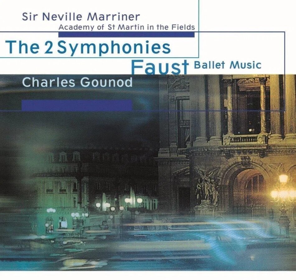 Charles Gounod (1818-1893), Sir Neville Marriner & Academy of St. Martin in the Fields - The 2 Symphonies / Faust Ballet Music Japan Edition