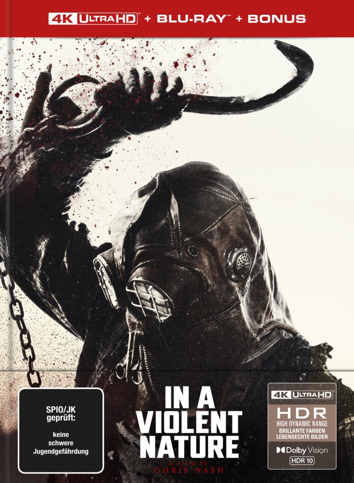 In a Violent Nature (2024) Limited Collector's Edition, Mediabook, 4K Ultra HD + 2 Blu-rays
