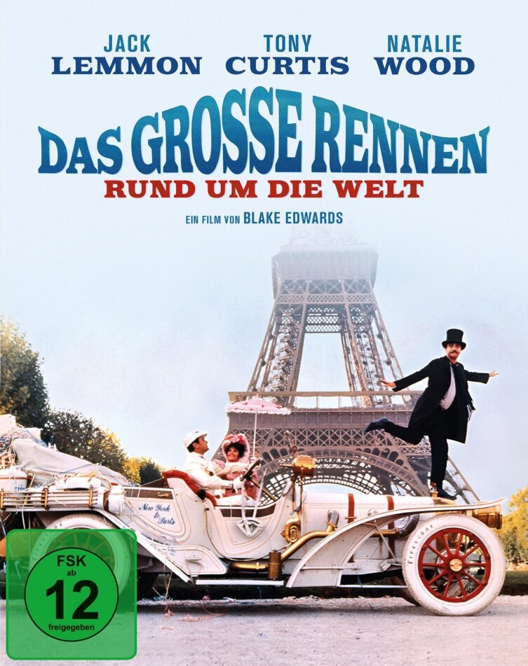 Das grosse Rennen rund um die Welt (1965) Cover A, Edizione Limitata, Mediabook, Blu-ray + DVD