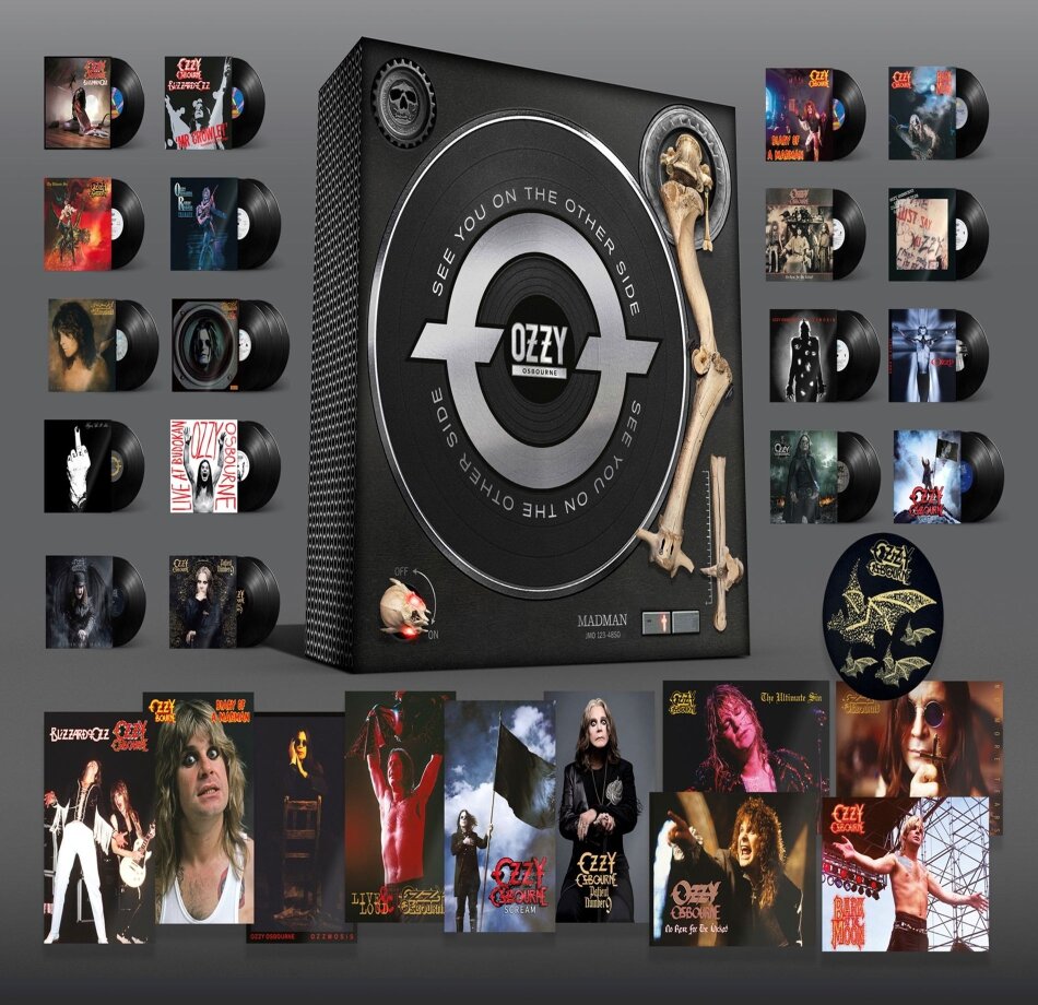Ozzy Osbourne - See You On The Other Side V2.0 Boxset, Euro Edition, unsigned, unnumbered, Deluxe Edition, 27 LPs