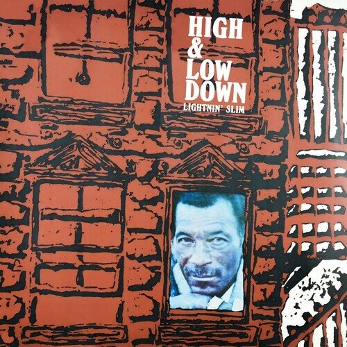 Lightnin Slim - High & Low Down 2024 Reissue, Southern Echoes, Grey/Blue Vinyl, LP