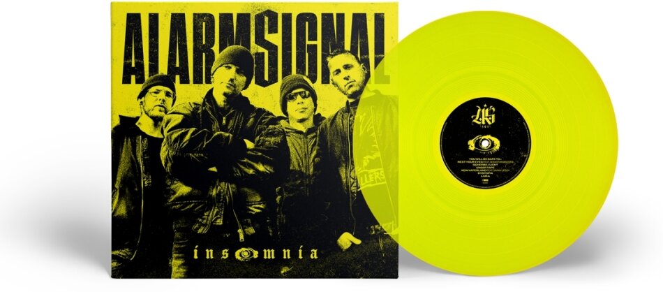 Alarmsignal - Insomnia Neon Yellow Vinyl, LP + Digital Copy