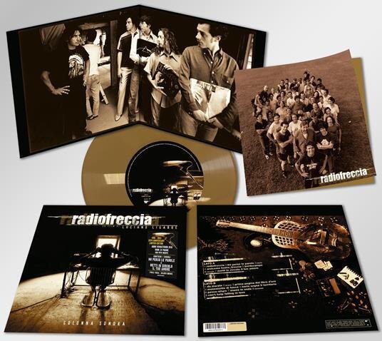 Ligabue - Radiofreccia - OST - Ligabue Édition Limitée, Golden Vinyl, LP