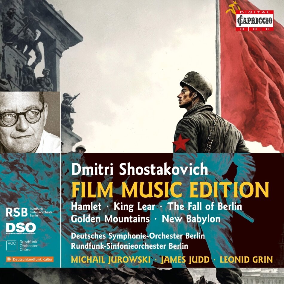 Rundfunk-Sinfonieorchester Berlin & Dimitri Schostakowitsch (1906-1975) - Film Music Edition 7 CDs