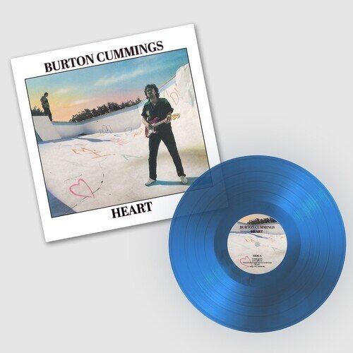 Burton Cummings (The Guess Who) - Heart 2024 Reissue, Remastered, Blue Vinyl, LP