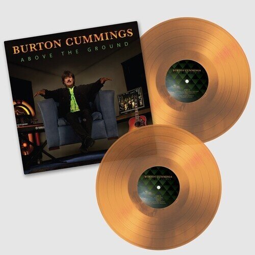 Burton Cummings (The Guess Who) - Above The Ground 2024 Reissue, Orange Vinyl, 2 LPs