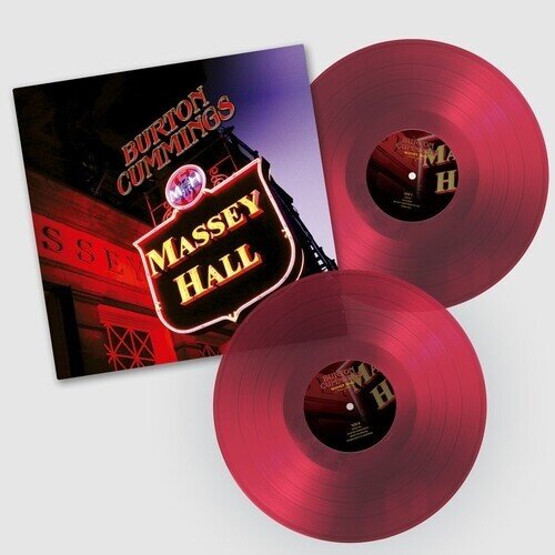 Burton Cummings (The Guess Who) - Massey Hall 2024 Reissue, Red Vinyl, 2 LPs
