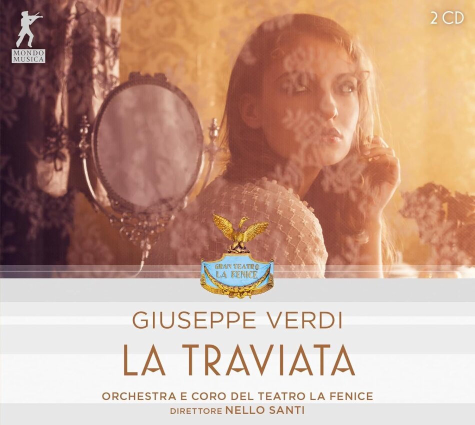 Giuseppe Verdi (1813-1901), Nello Santi & Orchestra e Coro del Teatro la Fenice - La Traviata 2 CDs