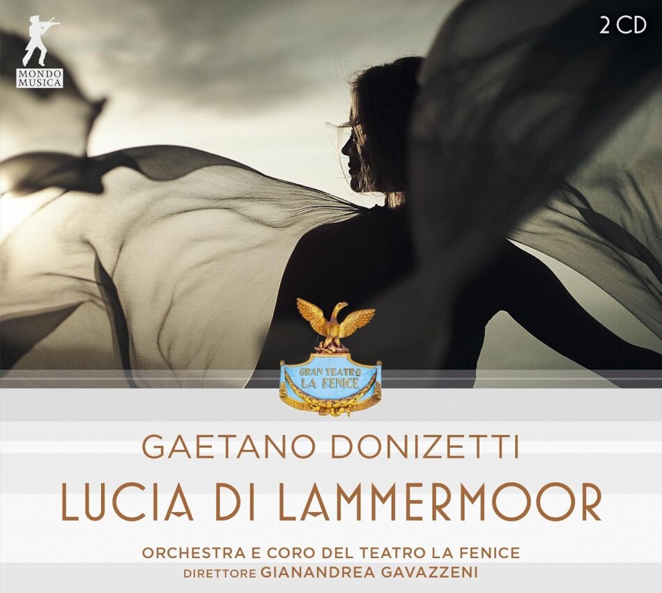Gaetano Donizetti (1797-1848), Gianandrea Gavazzeni & Orchestra e Coro del Teatro la Fenice - Lucia Di Lammermoor 2 CDs