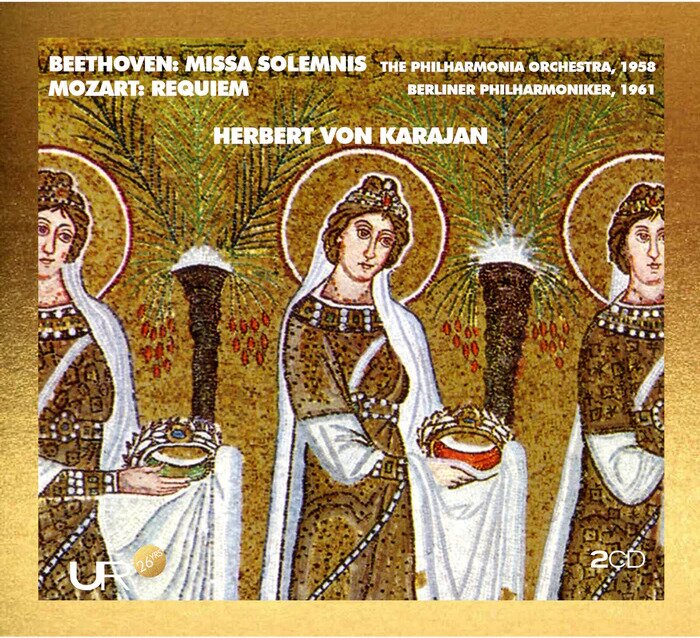 Philharmonia Orchestra, Ludwig van Beethoven (1770-1827), Wolfgang Amadeus Mozart (1756-1791), Herbert von Karajan & Berliner Philharmoniker - Missa Solemnis - Mozart: Requiem