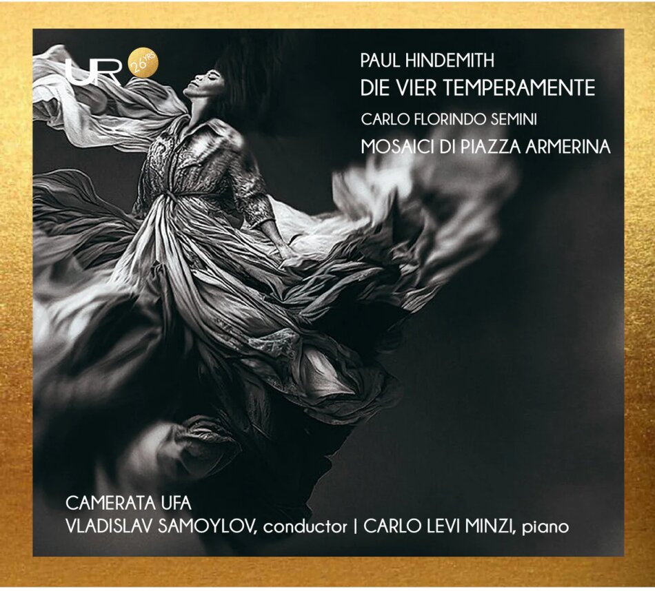 Paul Hindemith (1895-1963), Carlo Florindo Semini, Vladislav Samoylov, Carlo Levi Minzi & Camerata UFA - Die Vier Temperamente Semini: - Mosaici Di Piazza