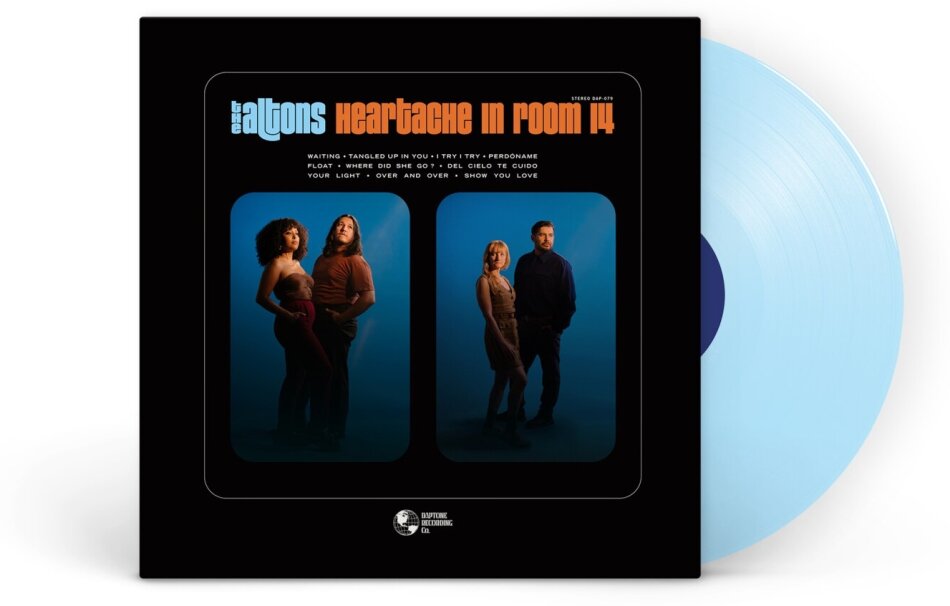 The Altons - Heartache In Room 14 Limited Edition, Sky Blue Vinyl, LP + Digital Copy
