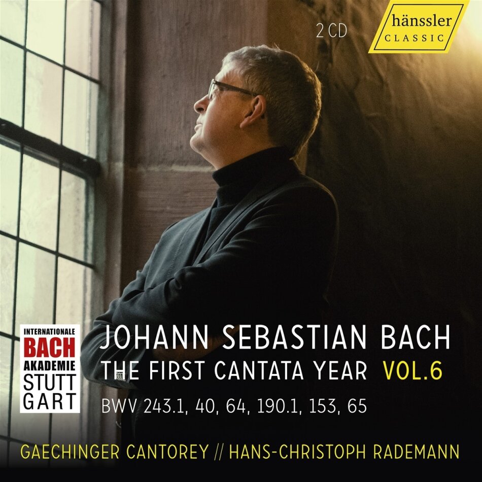 Johann Sebastian Bach (1685-1750), Hans-Christoph Rademann, Gächinger Kantorei & Bachakademie Stuttgart - Vision Bac, Vol. 6 - The First Cantata Year - BWV 243.1, 40, 64, 190.1, 153 & 165 2 CDs