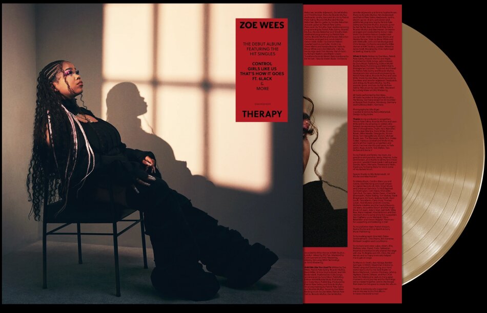 Zoe Wees - Therapy Limited Edition, Gold Vinyl, LP
