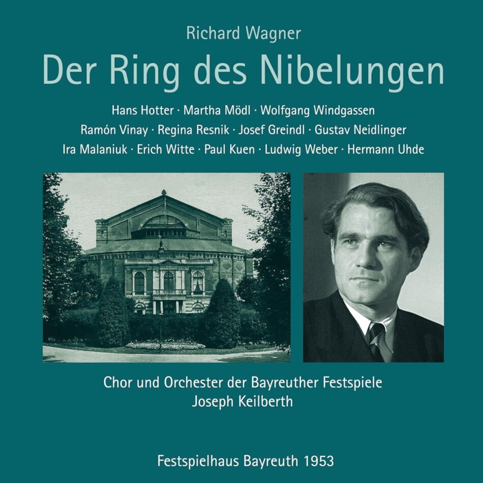 Joseph Keilberth & Richard Wagner (1813-1883) - Der Ring des Nibelungen, Bayreuth 1953 12 CDs