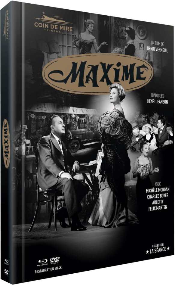 Maxime (1958) Limited Edition, Mediabook, Blu-ray + DVD
