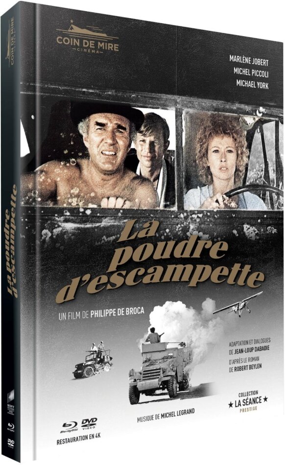 La poudre d'escampette (1971) Limited Edition, Mediabook, Blu-ray + DVD
