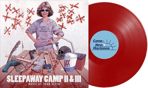 John Altyn - Sleepaway Camp II & III - OST 2024 Reissue, 1984 Publishing, Gatefold, Extended Edition, Limited Edition, Red Vinyl, LP