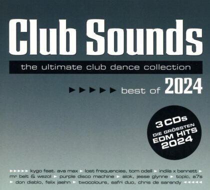 Club Sounds Best Of 2024 (3 CDs)