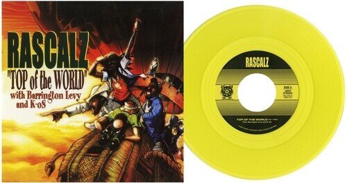Rascalz - Top Of The World / Gunnfinga Yellow Vinyl, 7" Single