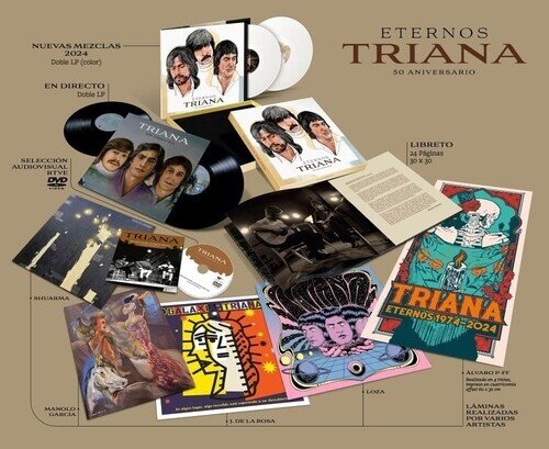 Triana - Eternos Triana 4 LPs + DVD