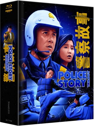 Police Story Trilogy (Big Book, Limited Edition, Uncut, 3 4K Ultra HDs + 3 Blu-rays)