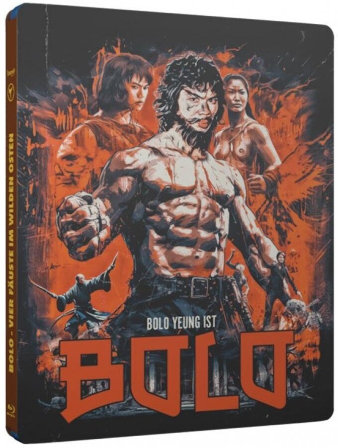 Bolo - Vier Fäuste im wilden Osten (1977) O-Card, Édition Limitée