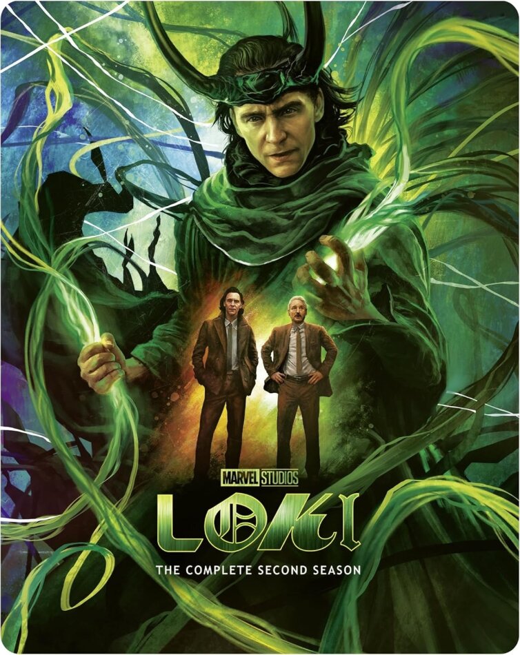 Loki - Season 2 Limited Collector's Edition, Steelbook, 2 4K Ultra HDs + 2 Blu-rays