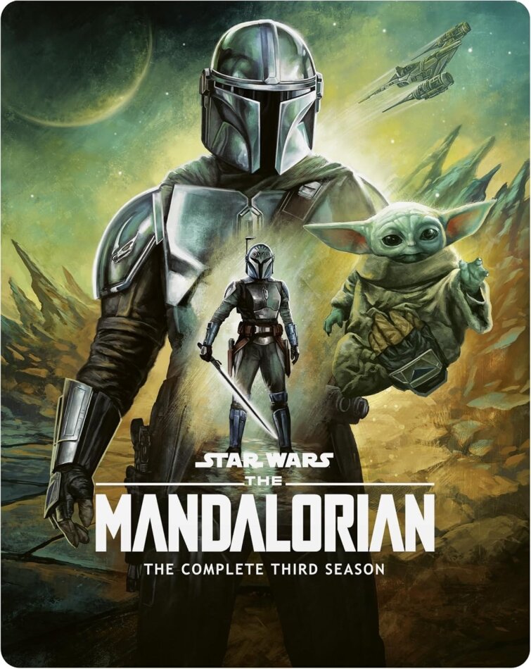 The Mandalorian - Season 3 Limited Collector's Edition, Steelbook, 2 4K Ultra HDs + 2 Blu-rays