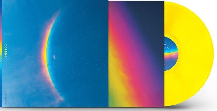 Coldplay - Moon Music 140 Gramm, Translucent Yellow Vinyl, LP