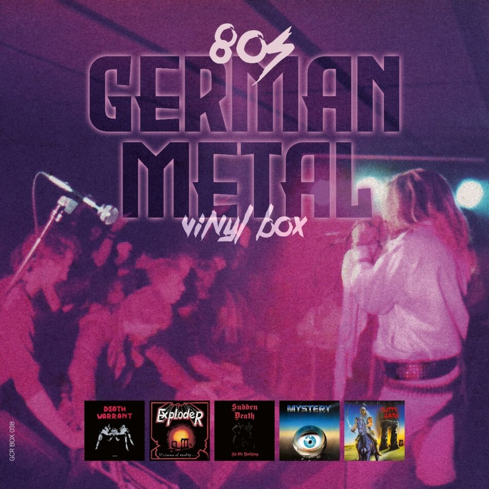 80s German Metal Vinyl Box 5 LP