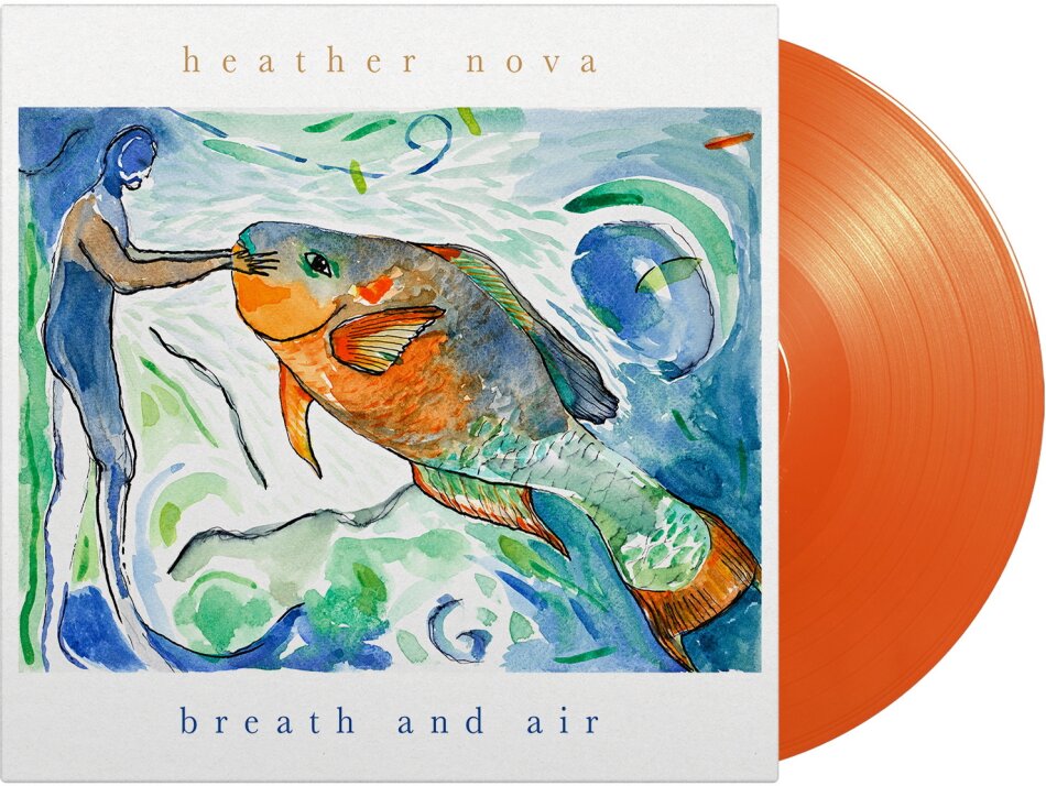 Heather Nova - Breath And Air Indies Only, Gatefold, Limited Edition, Solid Orange Vinyl, LP