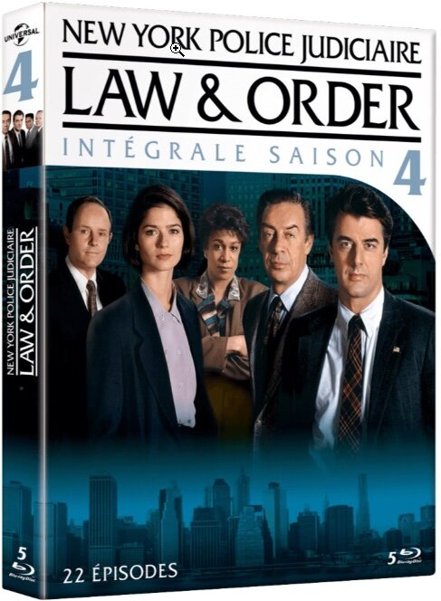Law & Order - New York Police Judiciaire - Saison 4 5 Blu-ray