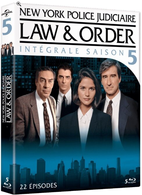 Law & Order - New York Police Judiciaire - Saison 5 5 Blu-ray
