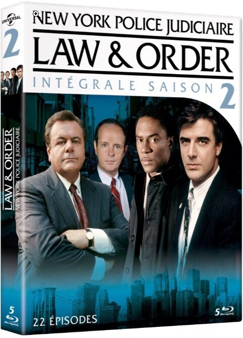 Law & Order - New York Police Judiciaire - Saison 2 5 Blu-rays