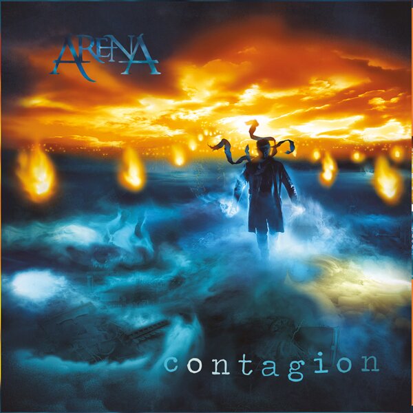 Arena - Contagion 2024 Reissue, Orange Vinyl, 2 LPs