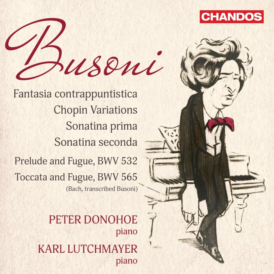Donohoe, Lutchmayer & Ferruccio Busoni (1866-1924) - Fantasia Contrappuntistica Chopin Variation
