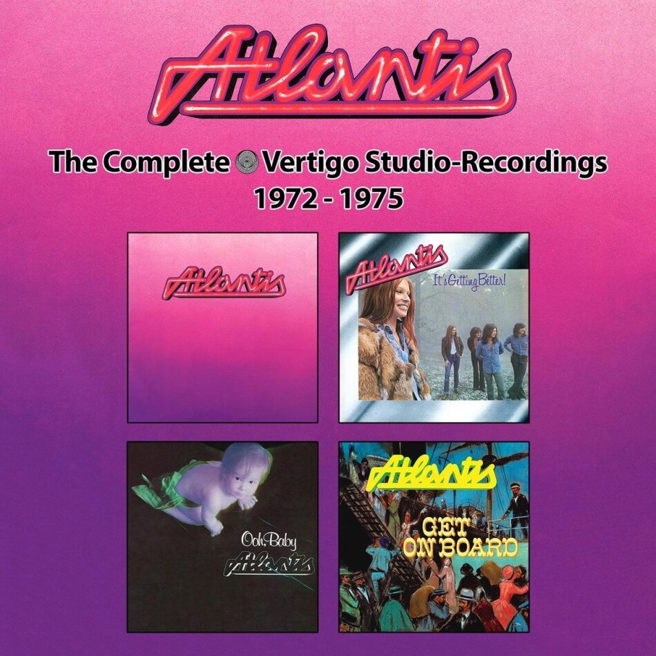 Atlantis - The Complete Vertigo Recordings 1972 - 1975 2 CDs