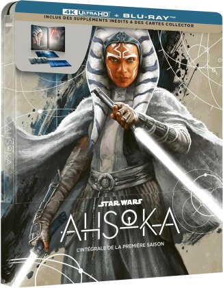 Ahsoka - Saison 1 (&Eacute;dition Collector Limit&eacute;e, Steelbook, 2 4K Ultra HDs + 2 Blu-ray)