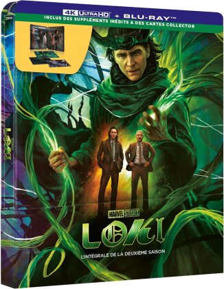 Loki - Saison 2 (&Eacute;dition Collector Limit&eacute;e, Steelbook, 2 4K Ultra HDs + 2 Blu-ray)