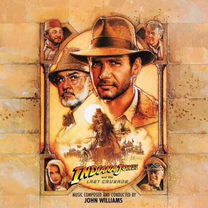 John Williams (*1932) (Komponist/Dirigent) - Indiana Jones And The Last Crusade - OST (2024 Reissue, Walt Disney Records)