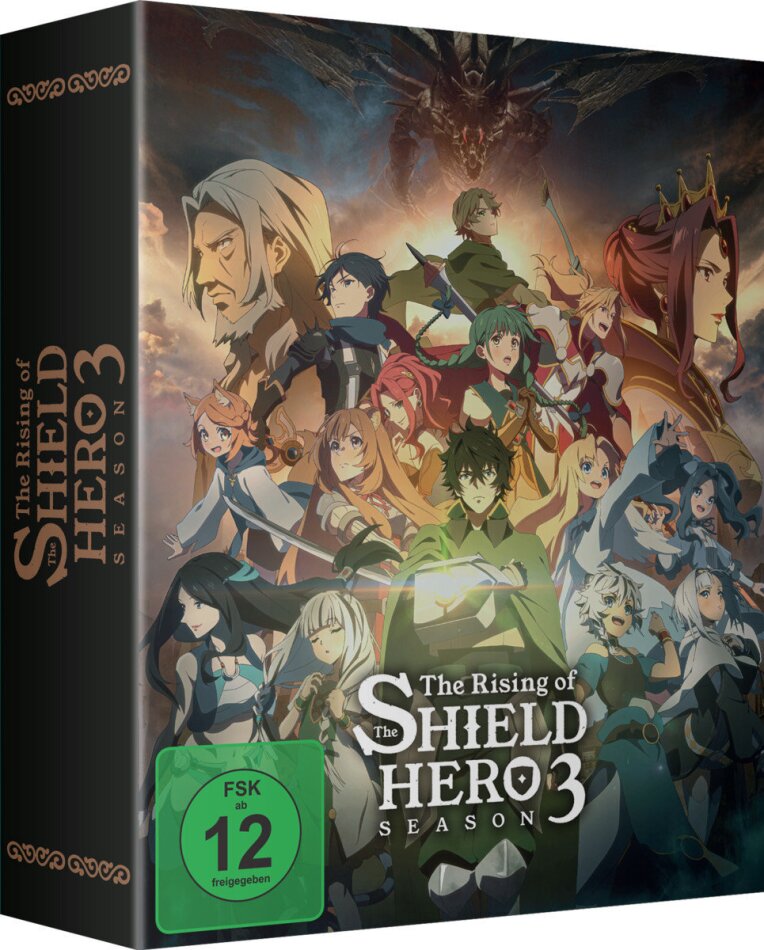 The Rising of the Shield Hero - Staffel 3 - Vol. 1 + Sammelschuber, Édition Limitée