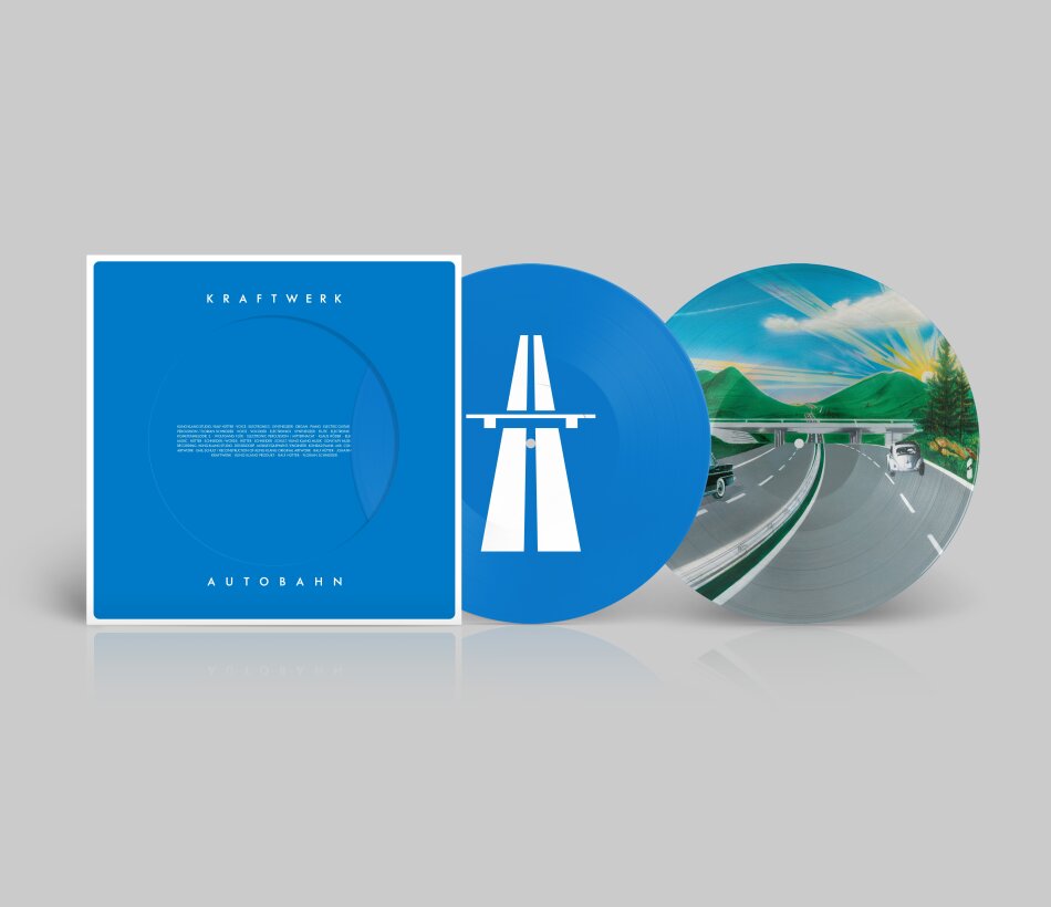 Kraftwerk - Autobahn 2025 Reissue, 140 Gramm, Parlophone Label Group, 50th Anniversary Edition, Picture Disc, LP