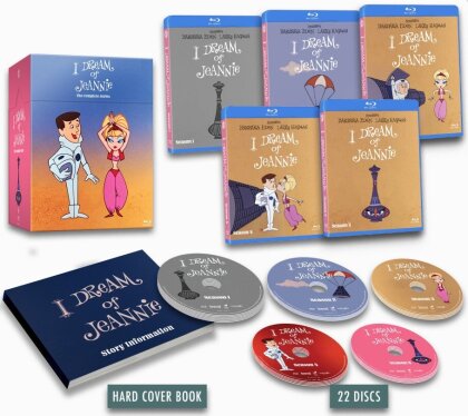 I Dream of Jeannie - The Complete Series (Australian Release, Limited Edition, 22 Blu-rays)