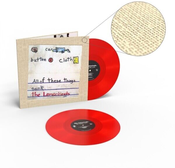 The Lemonheads - Car Button Cloth Deluxe Expanded Edition, 2025 Reissue, Red Vinyl, 2 LPs