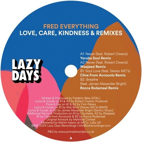 Fred Everything - Love Care Kindness & Remixes 12" Maxi