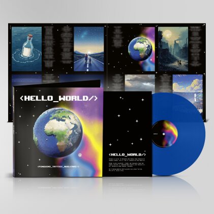 Pinguini Tattici Nucleari - Hello World (Ocean Blue Vinyl, LP)