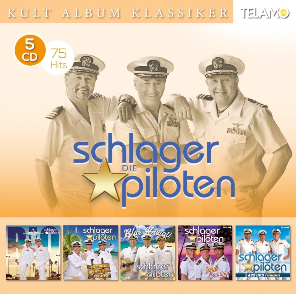 Die Schlagerpiloten - Kult Album Klassiker 5 CD